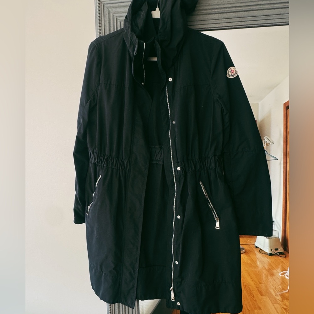 Moncler Black Women's Rain Jacket